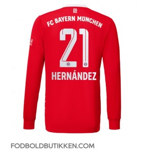Bayern Munich Lucas Hernandez #21 Hjemmebanetrøje 2022-23 Langærmet